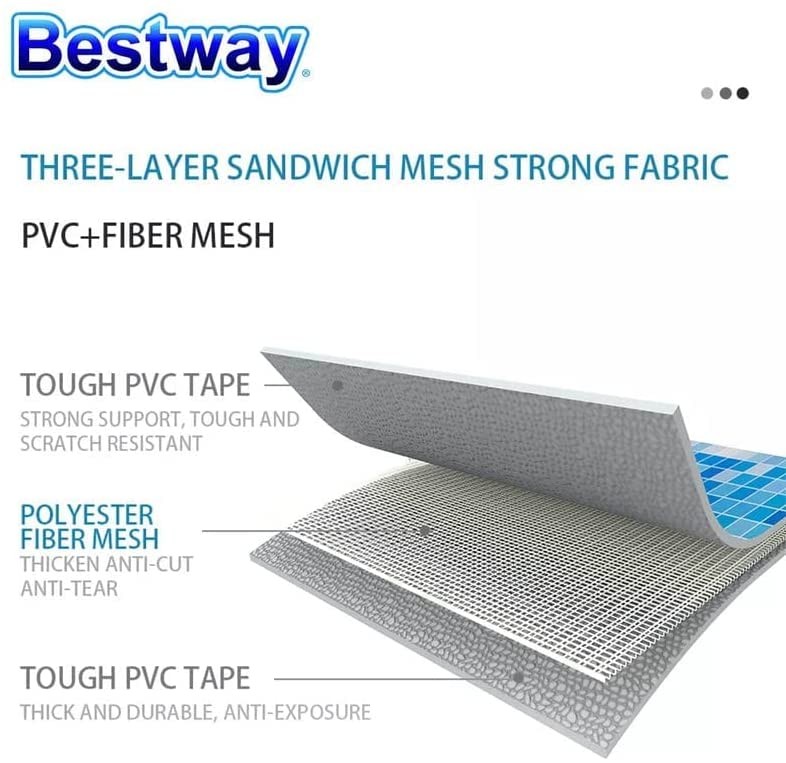 Bestway 56441 | Power Steel - Piscina Fuori Terra Rettangolare, 404X201X100 cm, Pompa di Filtraggio e Dosatore Chemconnect Inclusi