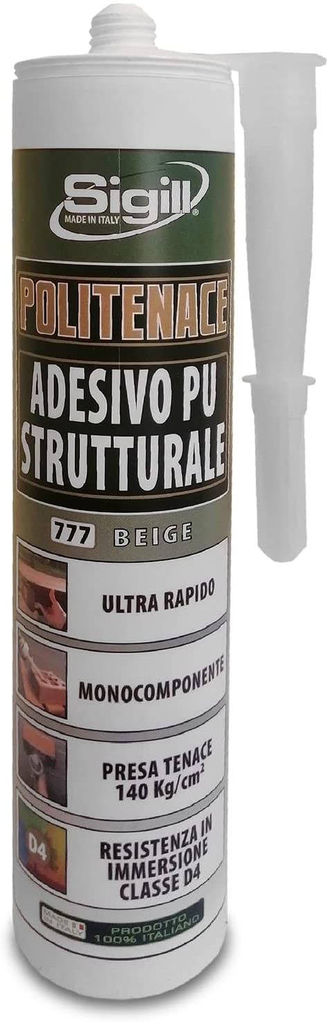 POLITENACE 777 PER INCOLLAGGI STRUTTURALI BEIGE